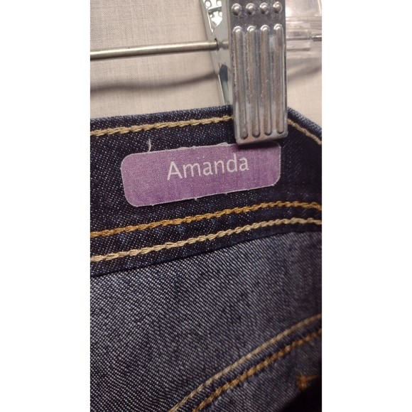 Gloria Vanderbilt Amanda Jeans Womens Size 12 Short Classic Relaxed Fit Stretch - Picture 14 of 16